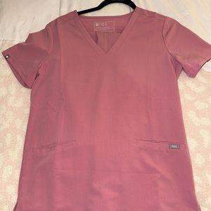 Women’s figs pink scrubs set